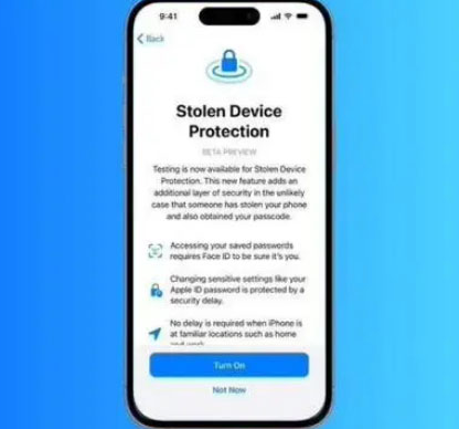 花都苹果授权维修店分享被盗设备保护功能开启方法 