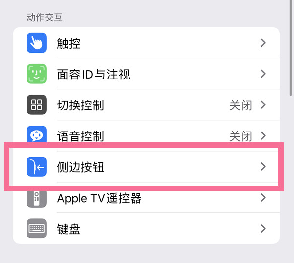 花都苹果14维修店分享iPhone14 Plus侧键双击下载功能关闭方法 